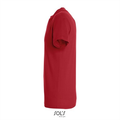 Zijkant SOLs Regent T-Shirt Rood