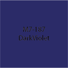 M7-187 - Dark Violet