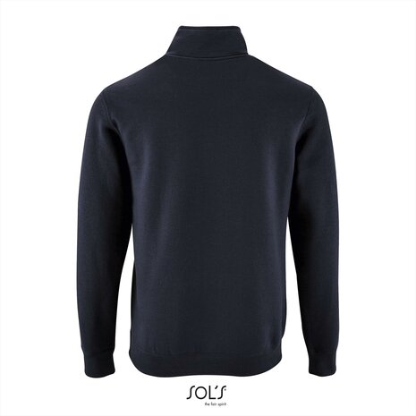 SOL&#039;S Stan - zip neck - French Navy