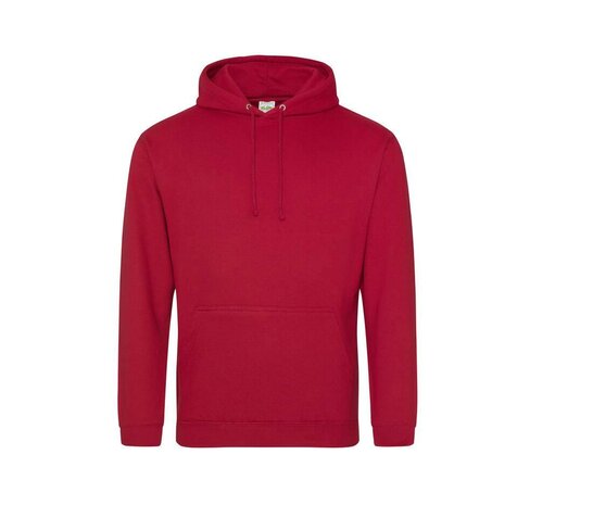 College Hoodie Man - Fire Red