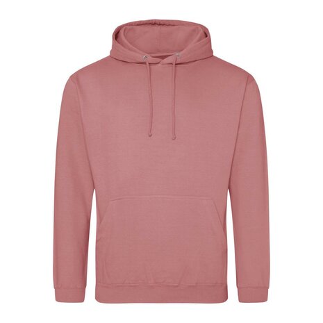 College Hoodie Man - Dusty Rose