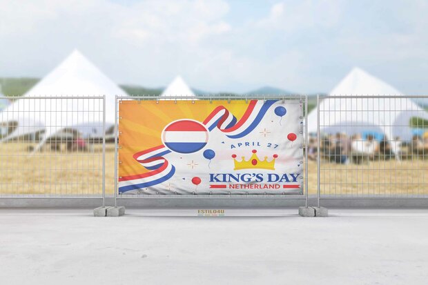 Banner 150cm x 200cm: king netherland-05