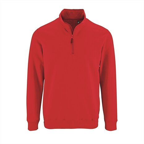 SOL&#039;S Stan - zip neck - Red