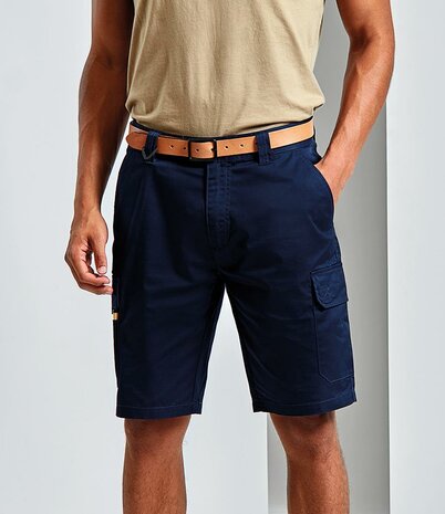 Workwear Cargo Shorts - Black