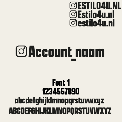 Instagram contourgesneden sticker