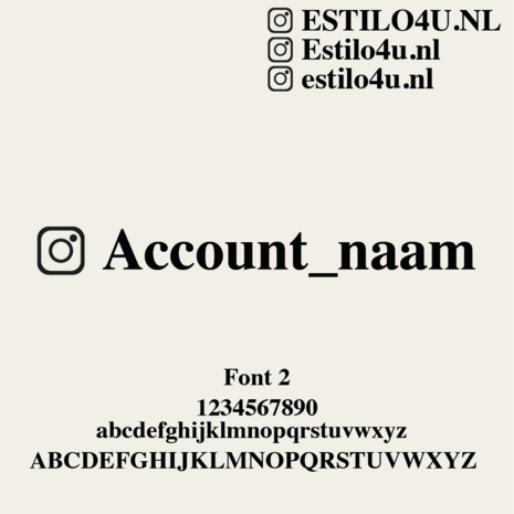 Instagram contourgesneden sticker