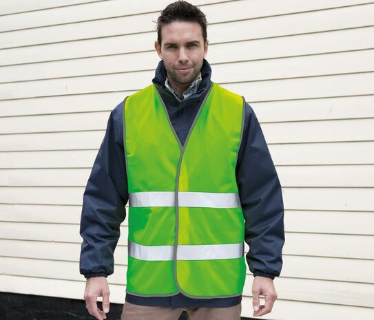 Core Enhanced Visibility Vest - White