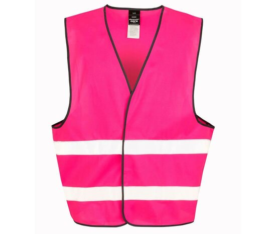 Core Enhanced Visibility Vest - Fluorescent Pink