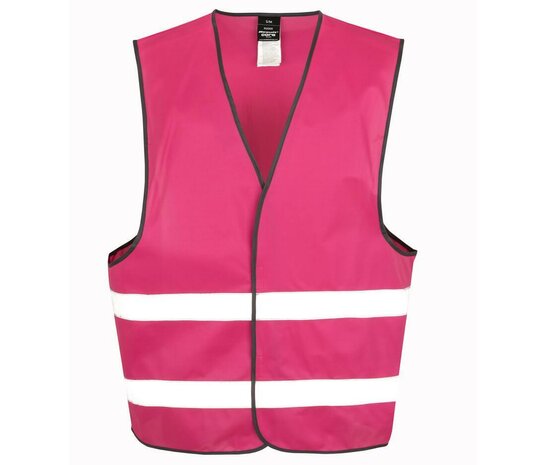 Core Enhanced Visibility Vest - Raspberry