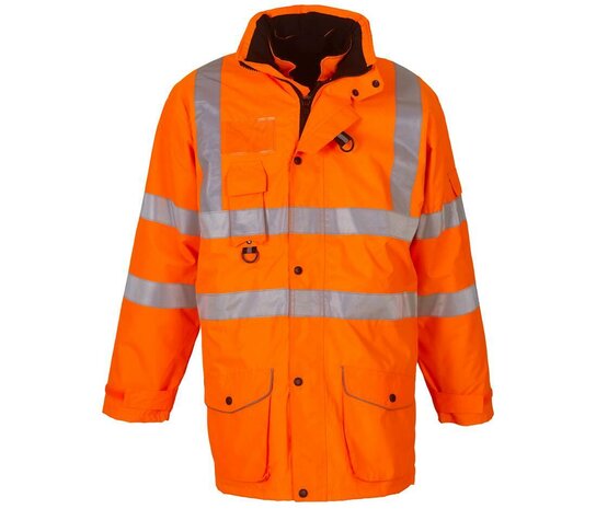 HI-VIS 7-IN-1 JAS - Oranje