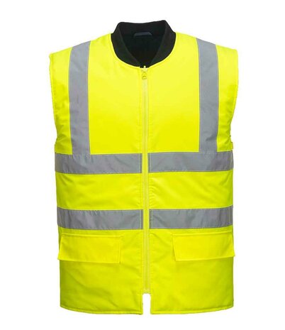 Hi-Vis 4-in-1 verkeersjack - Geel