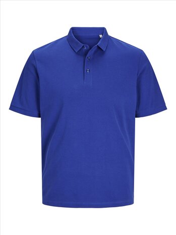 Surf The Web Blue - JACK &amp; JONES//PRODUKT Basic Polo Pique