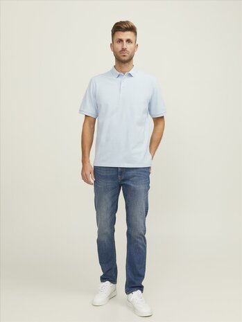 Subway Blue - JACK &amp; JONES//PRODUKT Basic Polo Pique