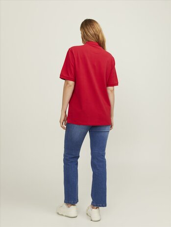 Lipstick Red - JACK &amp; JONES//PRODUKT Basic Polo Pique