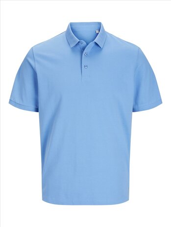 Azure Blue - JACK &amp; JONES//PRODUKT Basic Polo Pique