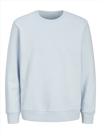 Skyway Blue - JACK &amp; JONES//PRODUKT Basic Crew Neck Sweat