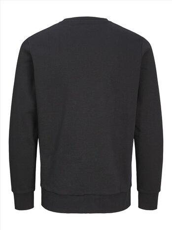 Black - JACK &amp; JONES//PRODUKT Basic Crew Neck Sweat