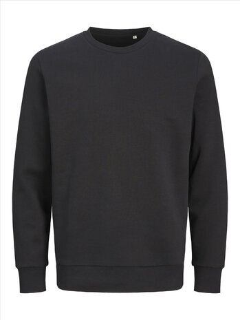 Black - JACK &amp; JONES//PRODUKT Basic Crew Neck Sweat