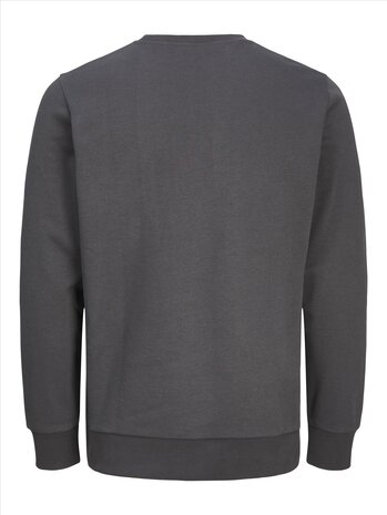 Asphalt - JACK &amp; JONES//PRODUKT Basic Crew Neck Sweat