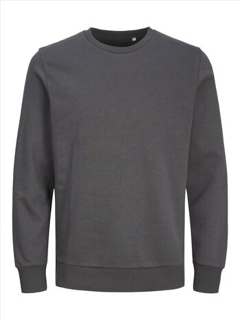 Asphalt - JACK &amp; JONES//PRODUKT Basic Crew Neck Sweat