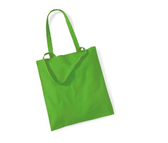 Shopping bag - Apple Green - 1-zijdig bedrukt