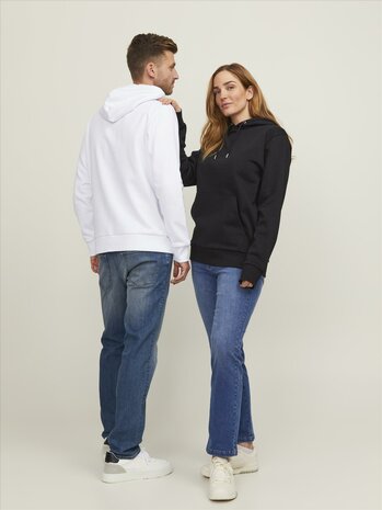 WHITE JACK &amp; JONES//PRODUKT Basic Hood Sweat