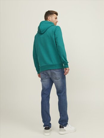 Alpine Green JACK &amp; JONES//PRODUKT Basic Hood Sweat