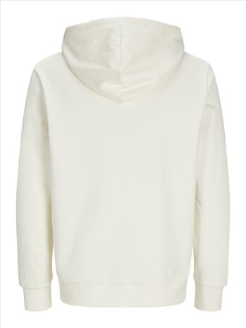 Egret Offwhite JACK &amp; JONES//PRODUKT Basic Hood Sweat