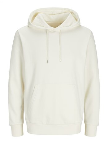 Egret Offwhite JACK &amp; JONES//PRODUKT Basic Hood Sweat