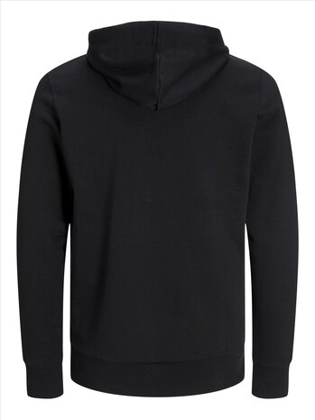 Black JACK &amp; JONES//PRODUKT Basic Zip Hood Sweat