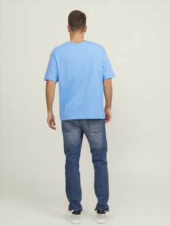 Azure Blue JACK &amp; JONES//PRODUKT Oversized Unisex Tee