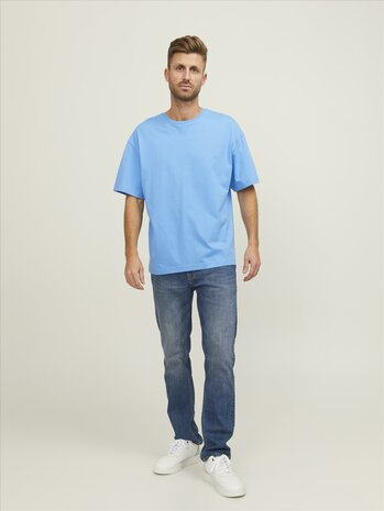 Azure Blue JACK &amp; JONES//PRODUKT Oversized Unisex Tee