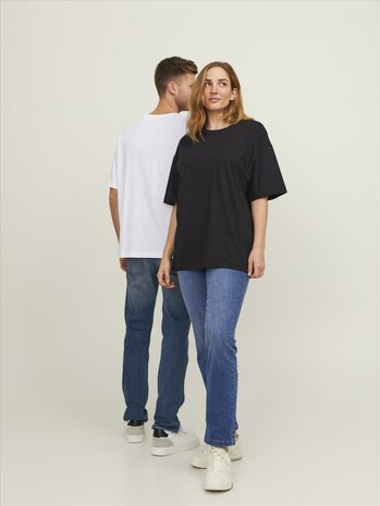 Black JACK &amp; JONES//PRODUKT Oversized Unisex Tee