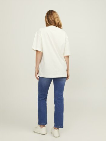 Egret Offwhite JACK &amp; JONES//PRODUKT Oversized Unisex Tee