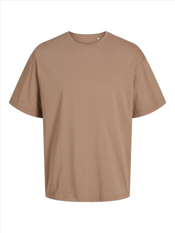 Warm Taupe Sand Orange JACK &amp; JONES//PRODUKT Oversized Unisex Tee