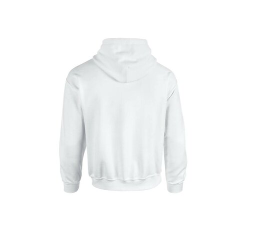 White Heavy Blend Hoodie