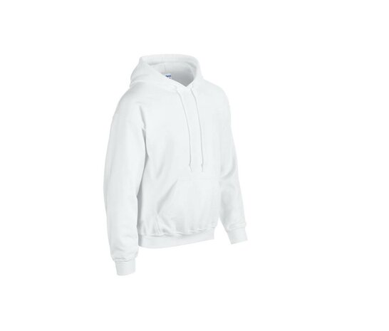 White Heavy Blend Hoodie