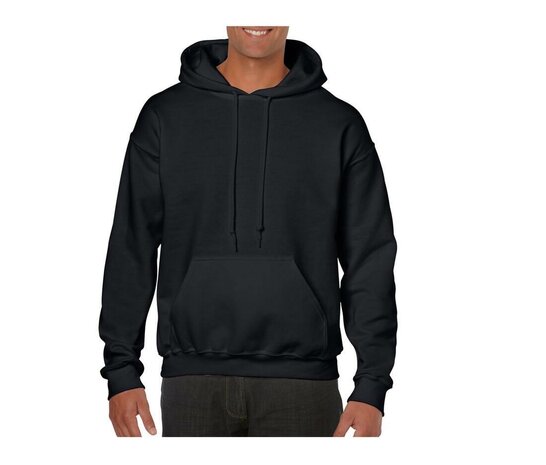 Black Heavy Blend Hoodie