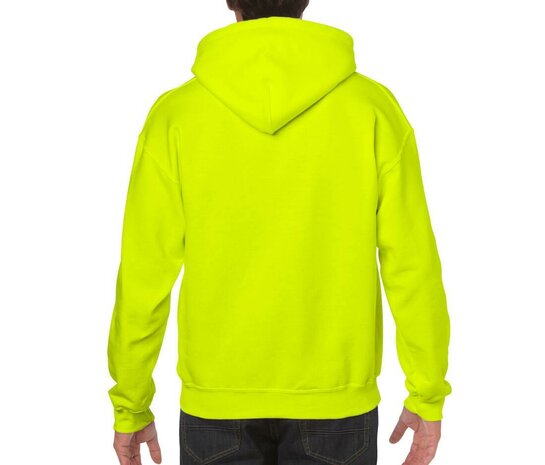 Fluorescent Yellow Heavy Blend Hoodie