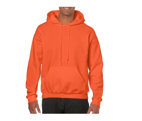 Orange Heavy Blend Hoodie