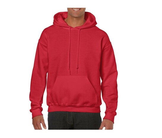 Red Heavy Blend Hoodie