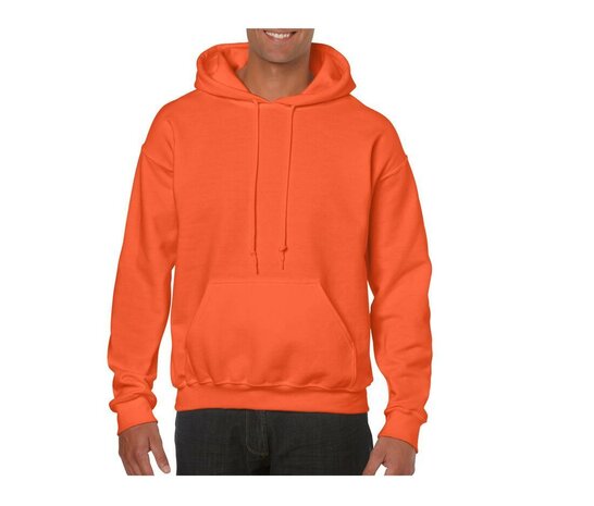 Safety Orange Heavy Blend Hoodie