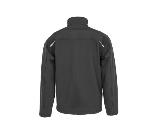 Black - Recycled 3-layer printable softshell jacket