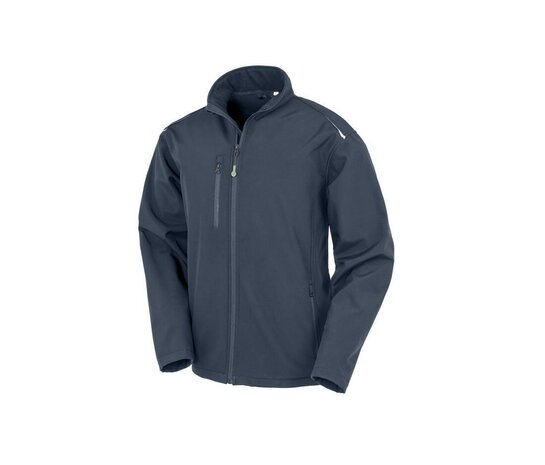 Navy - Recycled 3-layer printable softshell jacket