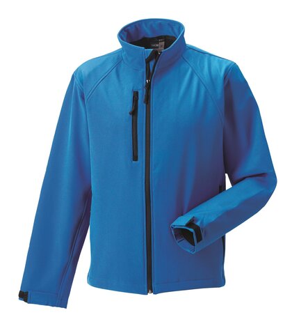 Azure Blue - Russell Men Softshell Jacket