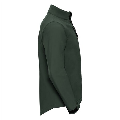 Bottle Green - Russell Men Softshell Jacket