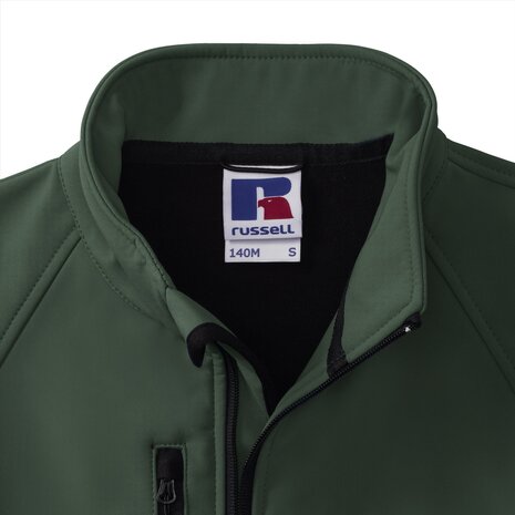 Bottle Green - Russell Men Softshell Jacket