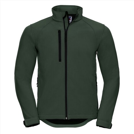 Bottle Green - Russell Men Softshell Jacket