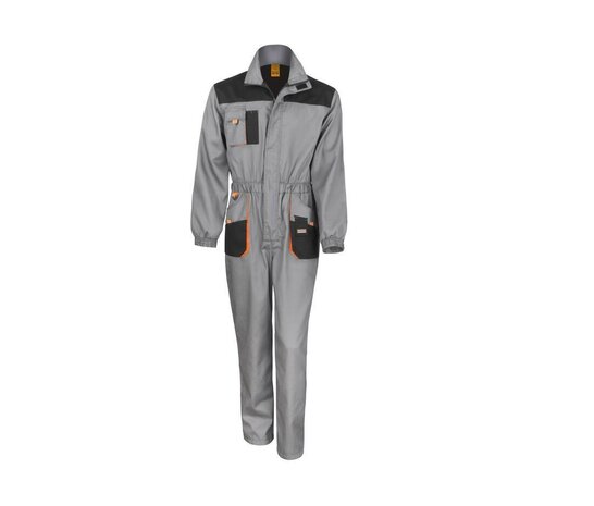 Grey/Black/Orange Lite Coverall