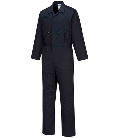 Dark Navy Knee Pad Coverall